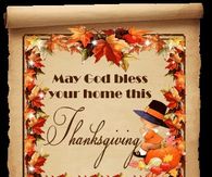 May God Bless Your Home This Thanksgiving