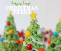 Rice Krispie Christmas trees