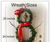 DIY Snowman Wreath