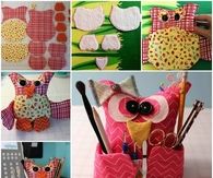 How to make an owl sewing buddy