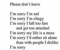 Please don't leave