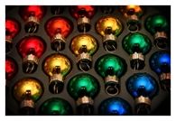 Rainbow ornaments