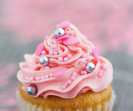 Pretty Pink Cupcake