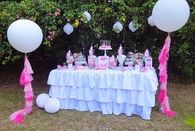 Pink & Blue Garden Birthday Party