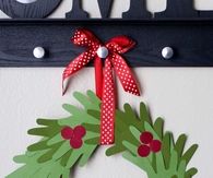 Hands Construction Paper Wreath