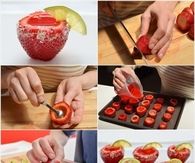 How to make strawberry margarita shots
