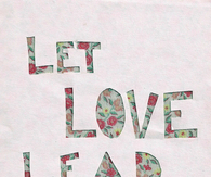 let love lead you