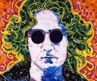 Colorful Portrait of John Lennon