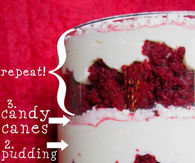 Candy Vane Trifle