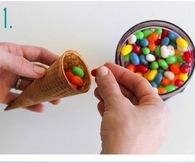Pinata Ice Cream Cones