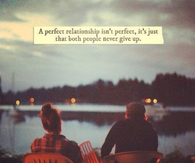 a perfect relationship
