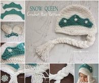 How to crochet a snow hat
