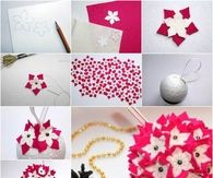 How to make a felt ornament for Christmas
