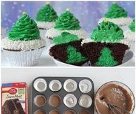 Christmas Tree Cupcake Recipe