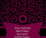You can do 