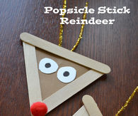 Reindeer Popsicle Sticks