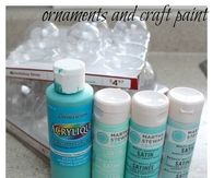 DIY Painted Ornaments