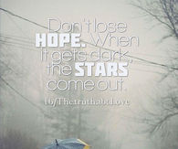 don't lose hope
