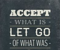 accept-let go-have faith
