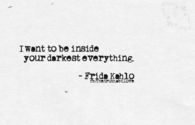 inside your darkest everything