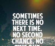now or never