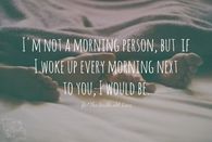 then I would be