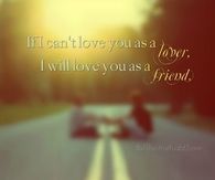 love u as a friend