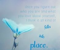 falls into place
