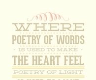 Poetry of Light