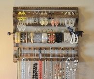 Wooden Jewelry Organizer