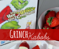 Grinch Kabobs