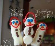 DIY Snowmen Snacks