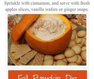 Fall Pumpkin Dip