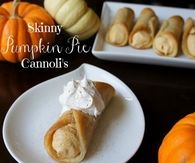 Pumpkin Pie Cannolies