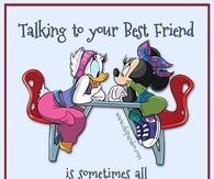 talking to your best friend
