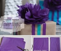 DIY Tissue Paper Flower