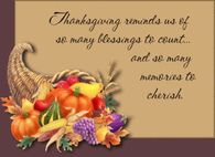 Hoping Your Thanksgiving is Rich with Meaning...