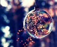 Sparkling ornament Ball