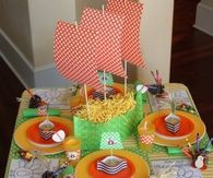 Kids Thanksgiving Table