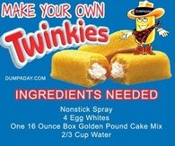 Make Your Own Twinkies
