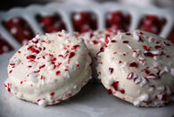 White Chocolate Peppermint Oreos