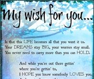 My Wish for You
