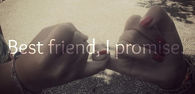 best friends pink promise