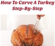 How To Carve A Turkey