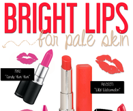Bright Lips For Pale Skin