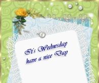 It's Wednesday Have a Nice Day