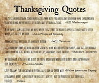 Thanksgiving quotes