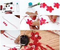 DIY Plastic Flowers