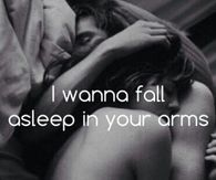 I Wanna Fall Asleep