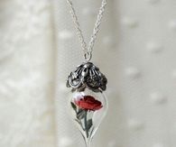Beautiful Rose Necklace